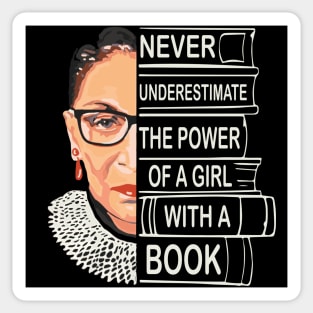 Supreme Court Justice Ruth Bader Ginsburg Sticker